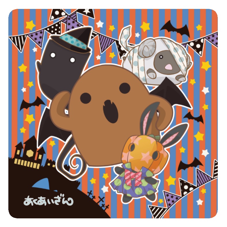 ハロウィン缶バッジ(3バージョン)