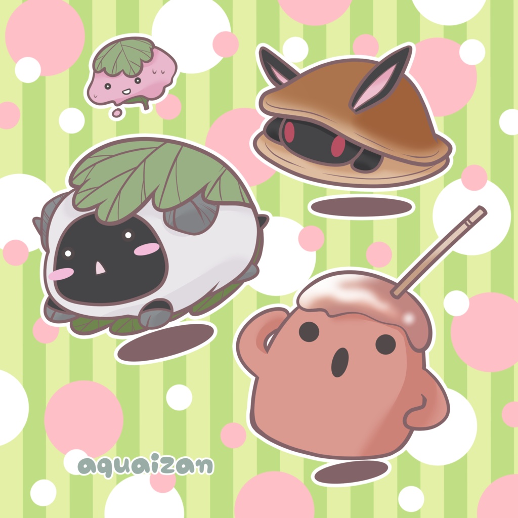 もちもちずアクリルキーホルダー