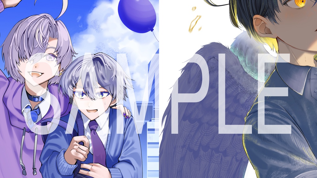 【UTAUCP】イラスト集「face to face」