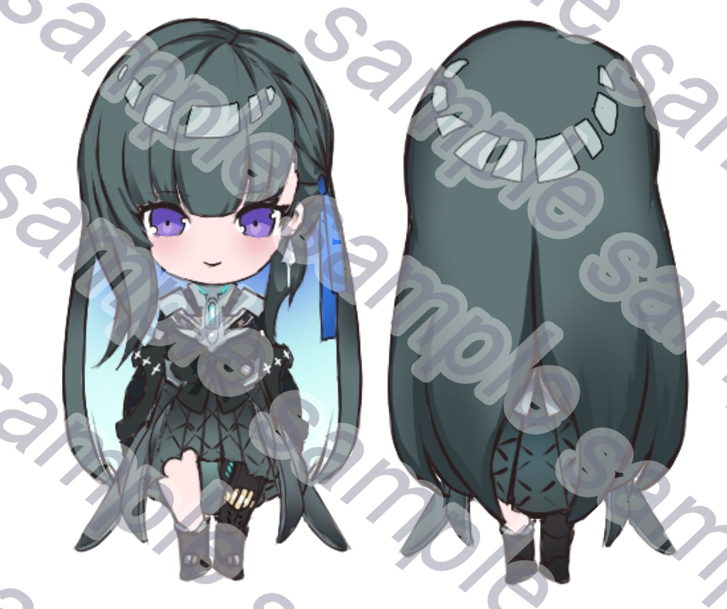 【非公式】PUNISHING GRAY RAVEN セレーナ アクリルキーホルダー