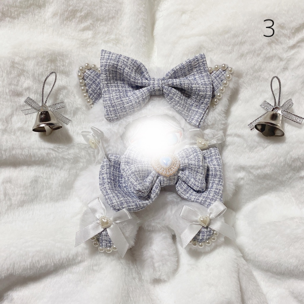 【10~13cmぬい服】𝑆𝑛𝑜𝑤𝑦 𝑇𝑤𝑒𝑒𝑑 𝐶𝑎𝑡
