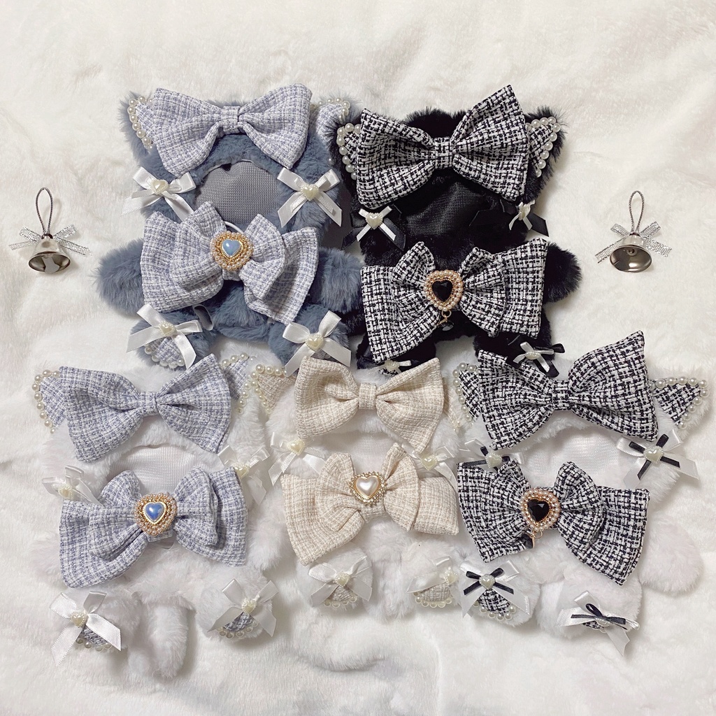 【10~13cmぬい服】𝑆𝑛𝑜𝑤𝑦 𝑇𝑤𝑒𝑒𝑑 𝐶𝑎𝑡