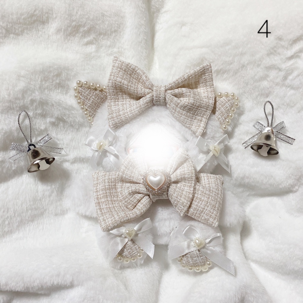 【10~13cmぬい服】𝑆𝑛𝑜𝑤𝑦 𝑇𝑤𝑒𝑒𝑑 𝐶𝑎𝑡