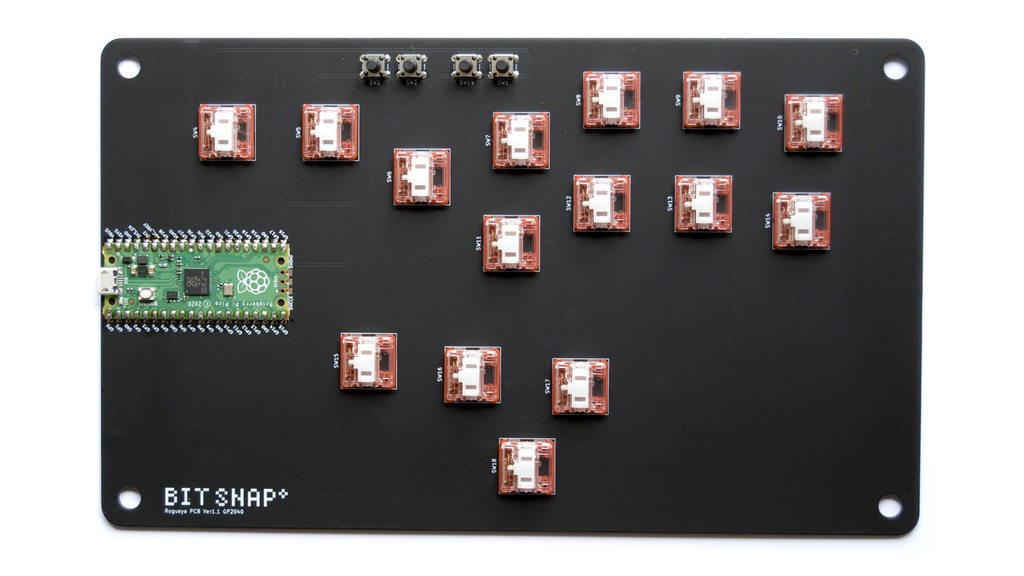 多ボタン・低遅延薄型レバーレスコントローラー BitSnap