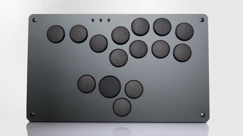 多ボタン・低遅延薄型レバーレスコントローラー BitSnap type-C