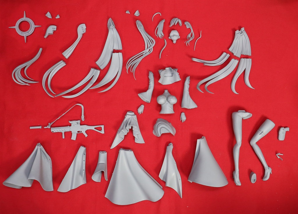 ブルーアーカイブ 1/7 シロコ*テラー 実装版 レジンキャストキット