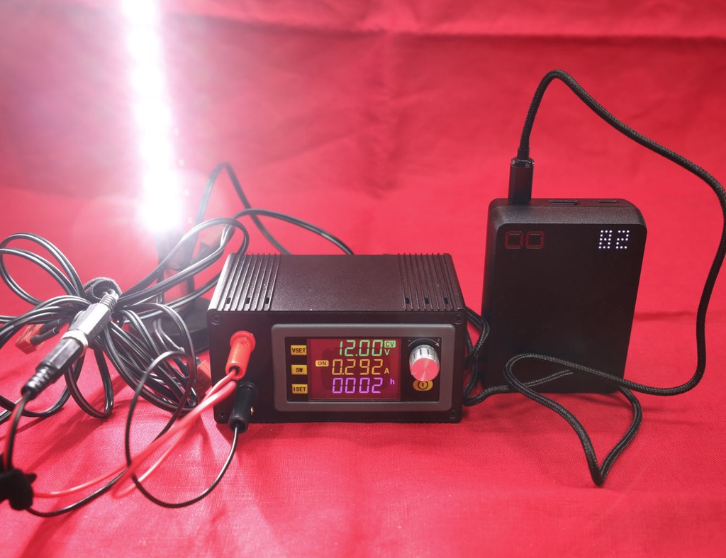 安定化電源 SK120 完成品 USBケーブル DCプラグ セット