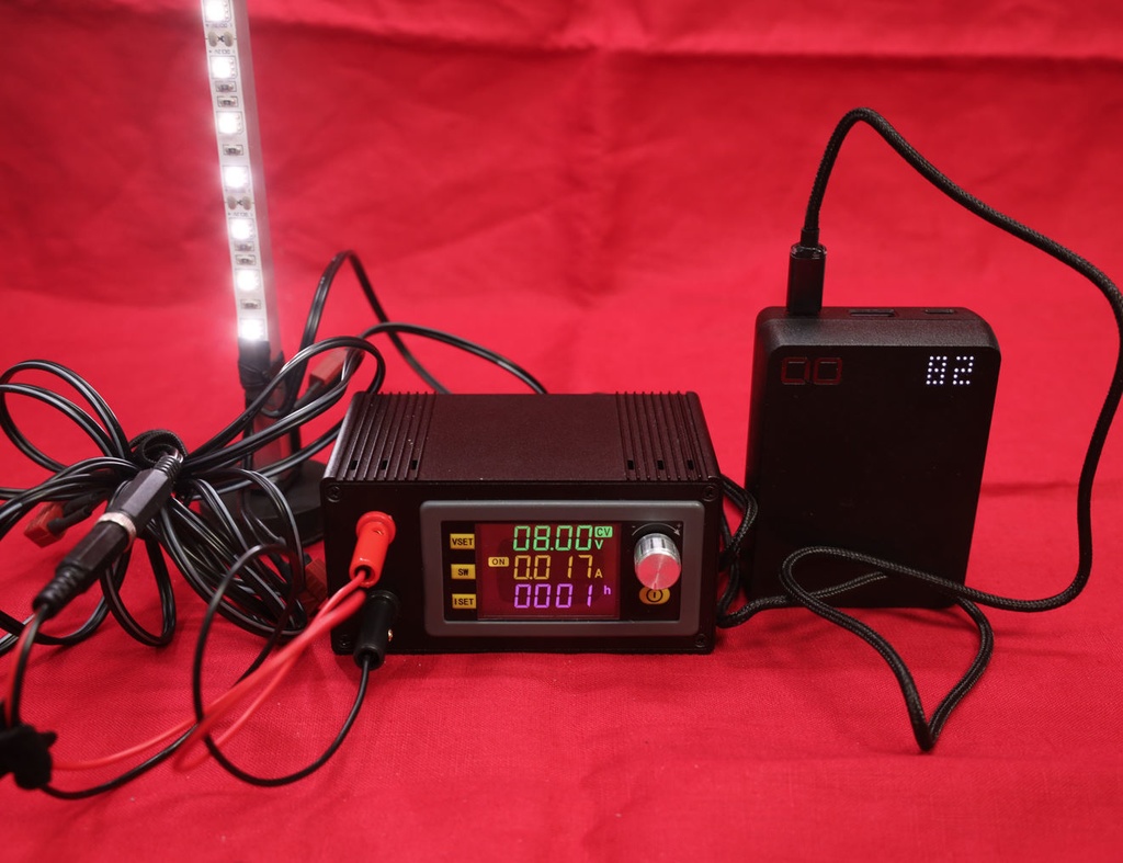 安定化電源 SK120 完成品 USBケーブル DCプラグ セット