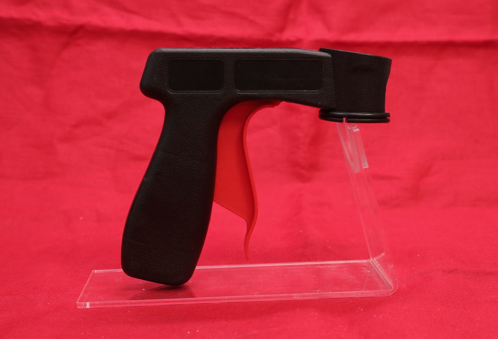 缶スプレー用 レバー式グリップ