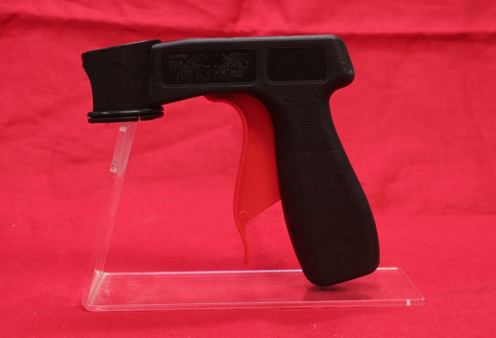 缶スプレー用 レバー式グリップ