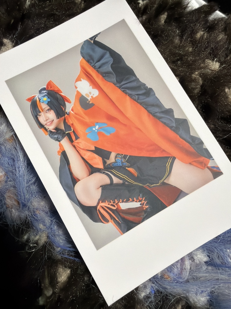 チェキ風カード おえかきするヨ✌️