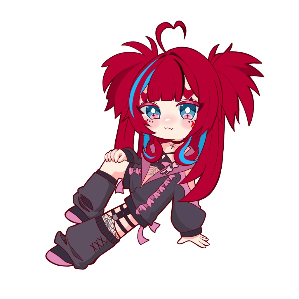 【6月～発送】さめのち Ｖのすがた アクリルキーホルダー