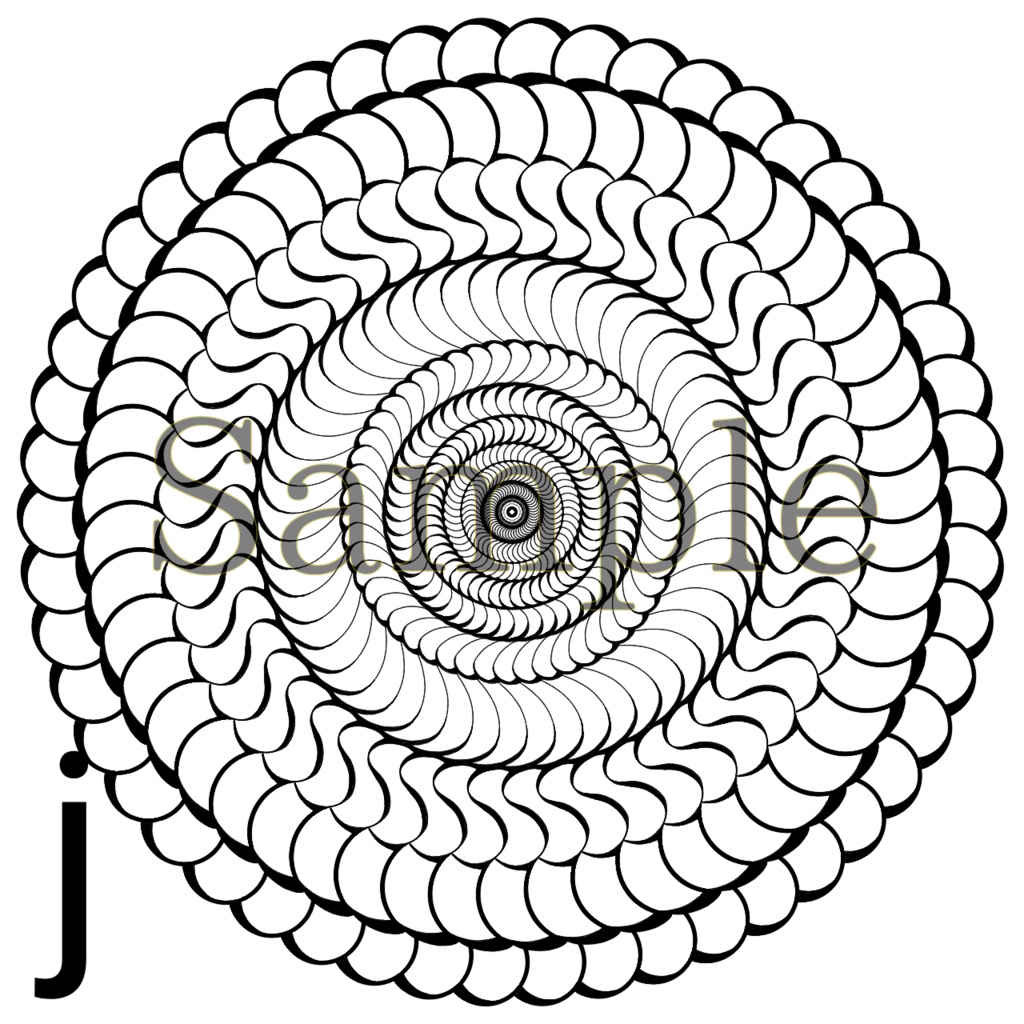 マンダラっぽいコマ置き場
