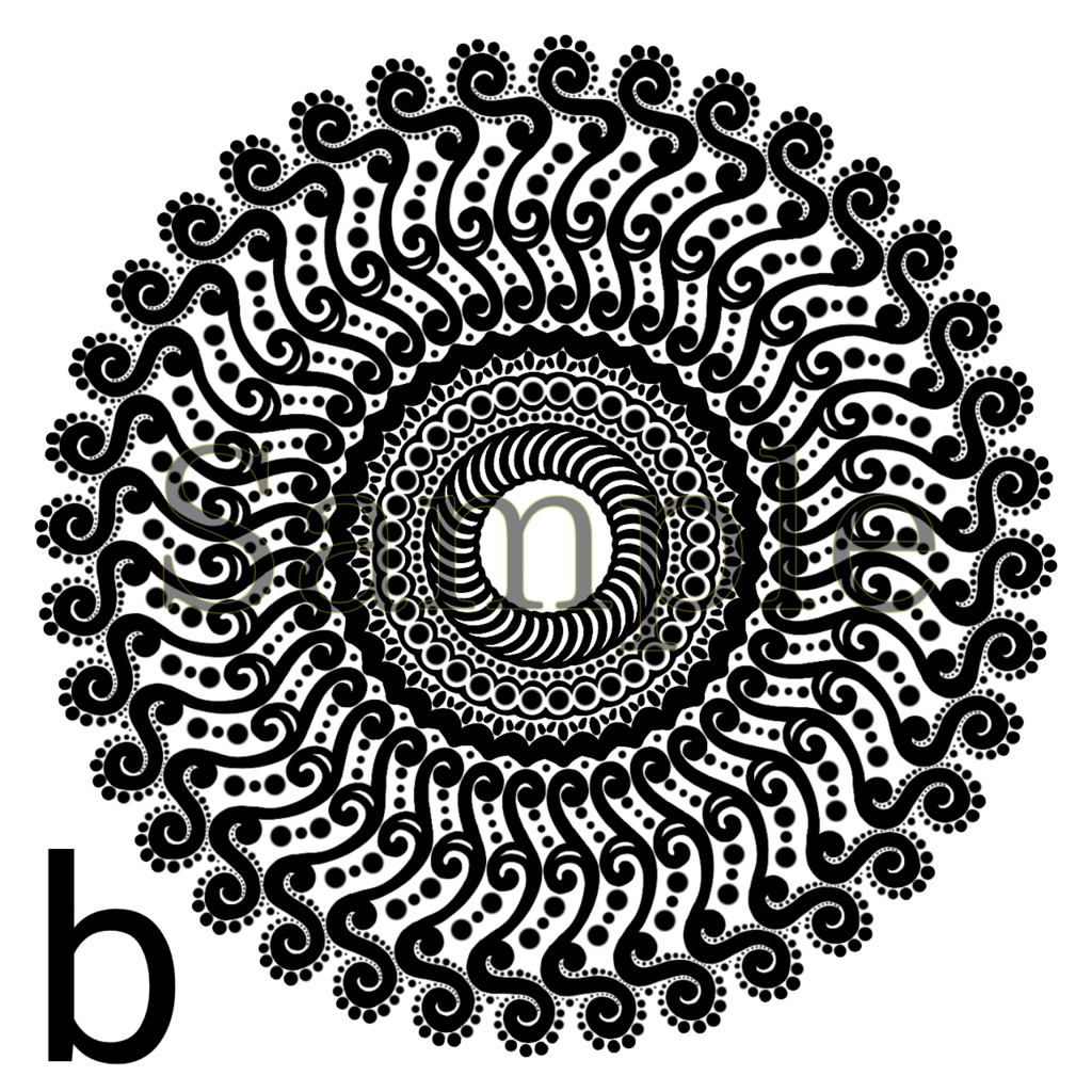 マンダラっぽいコマ置き場