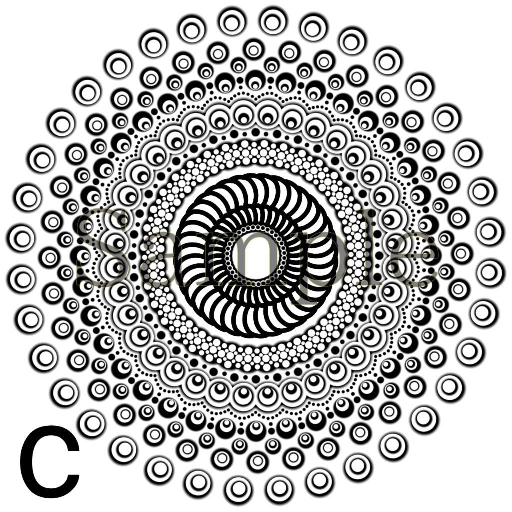 マンダラっぽいコマ置き場