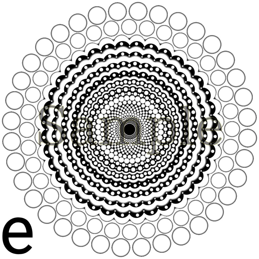 マンダラっぽいコマ置き場