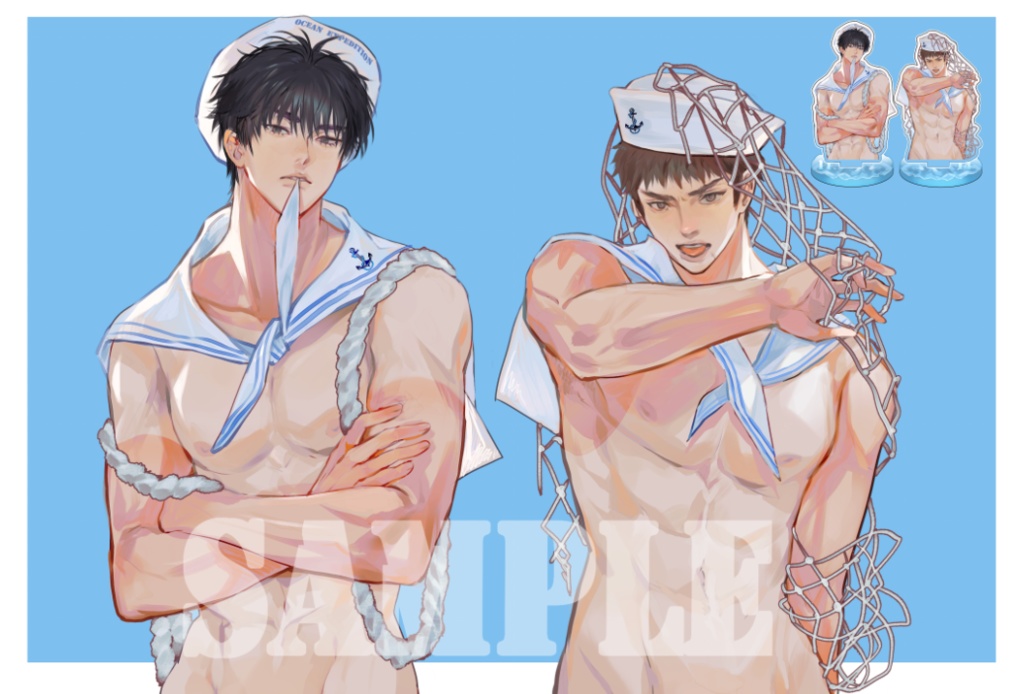 🐬流川楓X三井寿ver.2⚓アクリルスタンドSET
