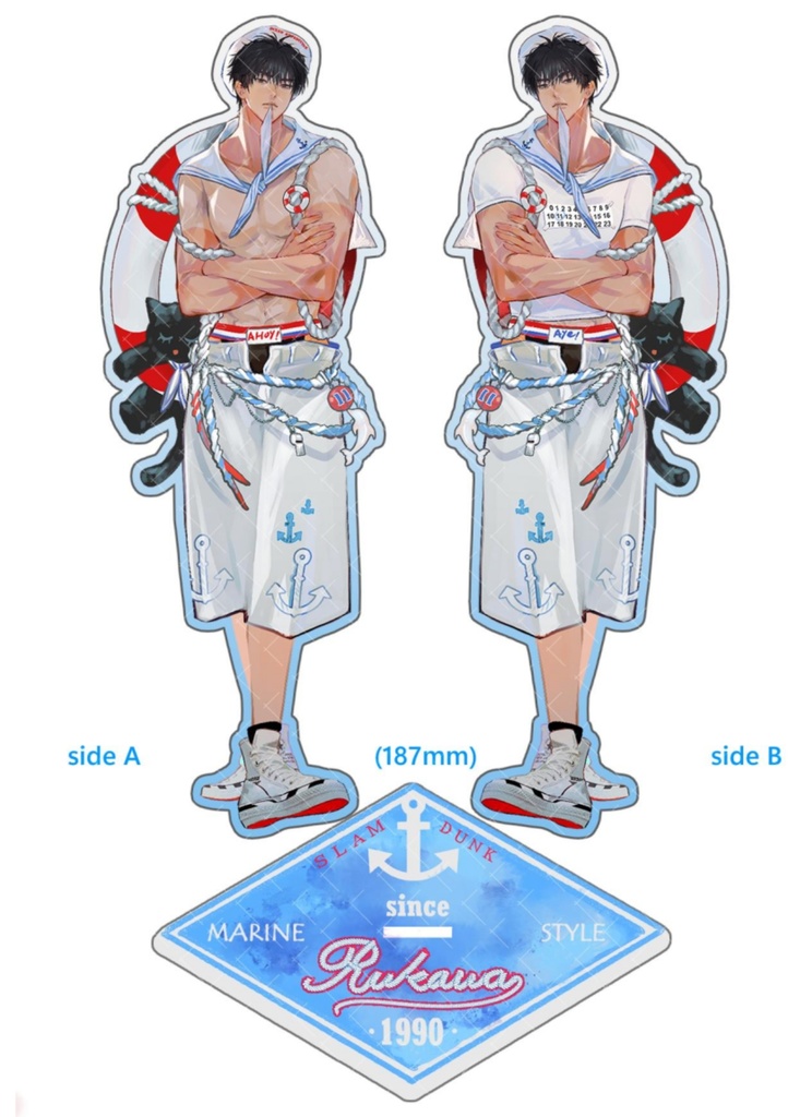 🐬流川楓X三井寿ver.2.1⚓両面アクリルスタンド