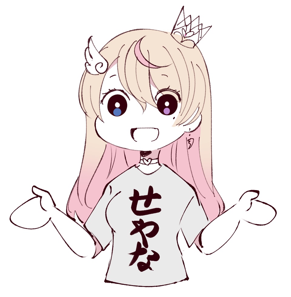 彩音ぽっぷデビュー記念 「ぽやな」Tシャツ / Ayane Pop "POYANA" T-shirt