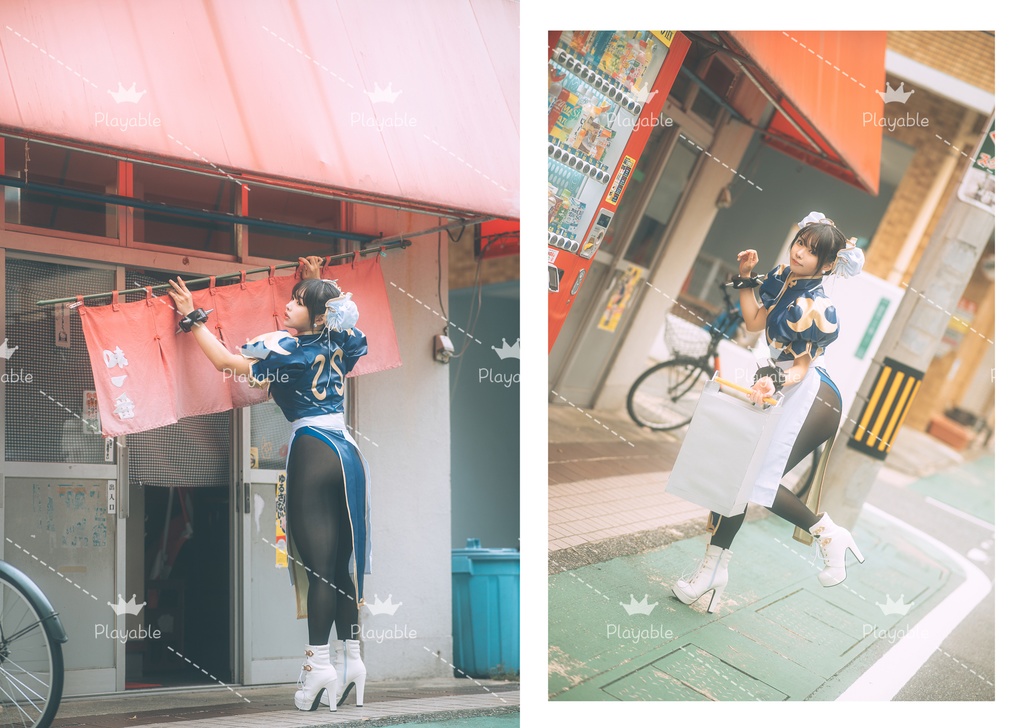 【C105新刊】Playable 春麗コスプレ写真集