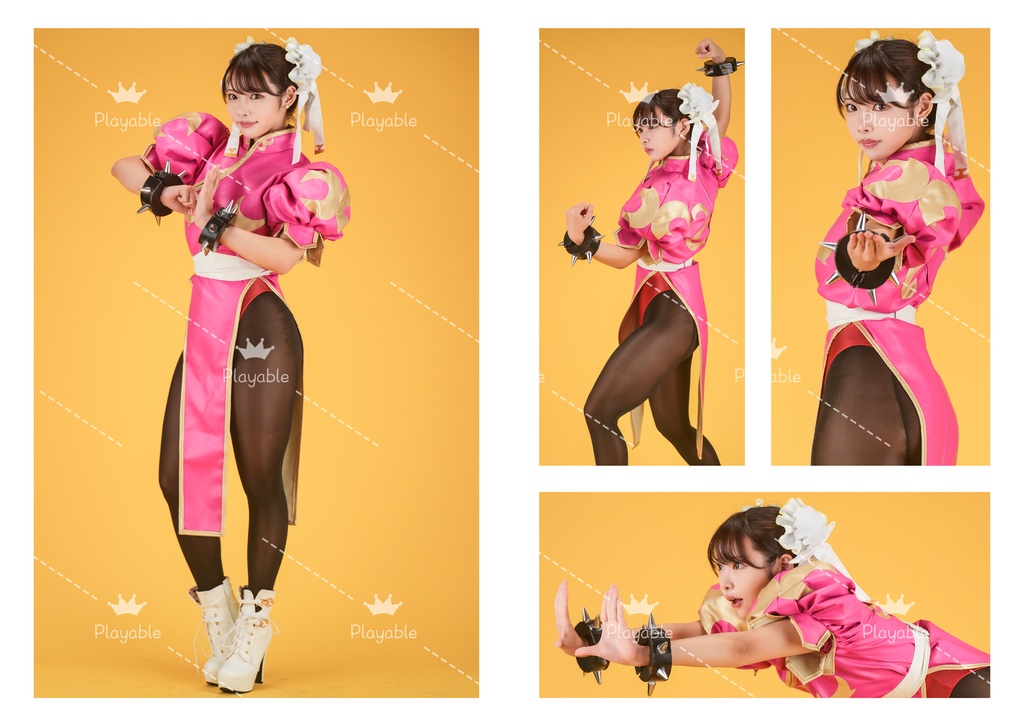 【C105新刊】Playable 春麗コスプレ写真集