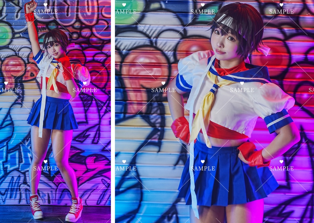 【C107新刊】春イチバン 春日野さくらコスプレ写真集