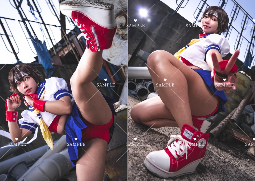 【C107新刊】春イチバン 春日野さくらコスプレ写真集