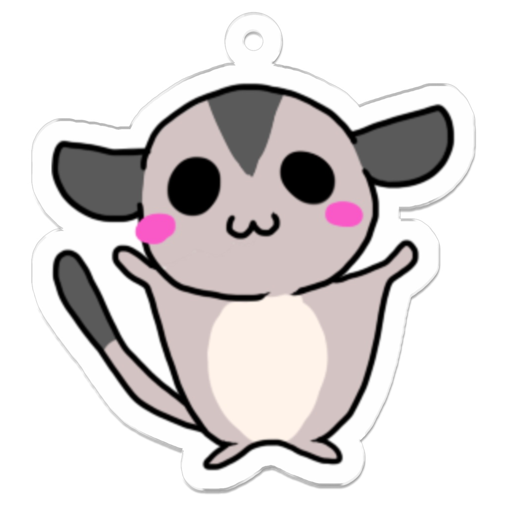 ふーもん　アクリルキーホルダー