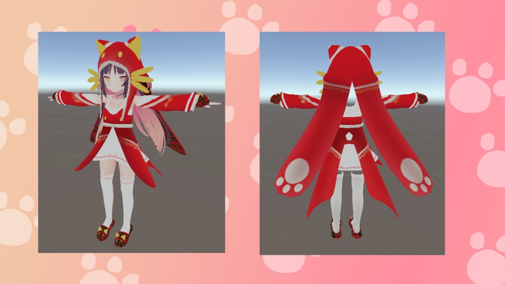 【猫山苗用】猫パジャマ