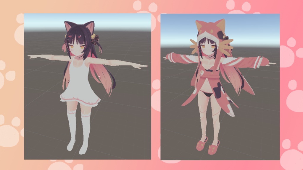 【猫山苗用】猫パジャマ