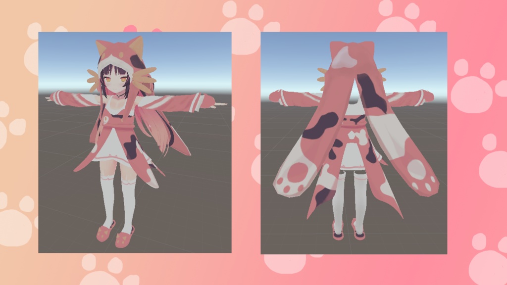 【猫山苗用】猫パジャマ