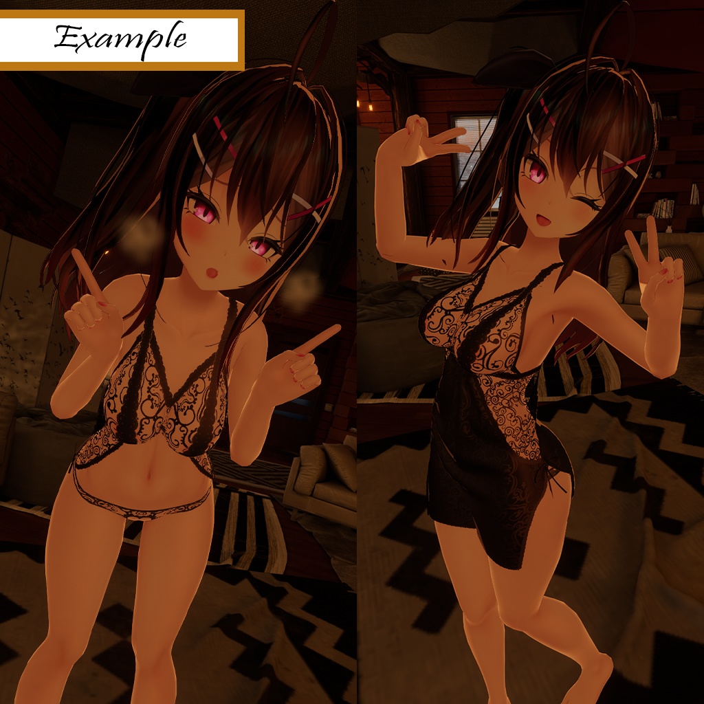 【イヨ用】パジャマ(レース)