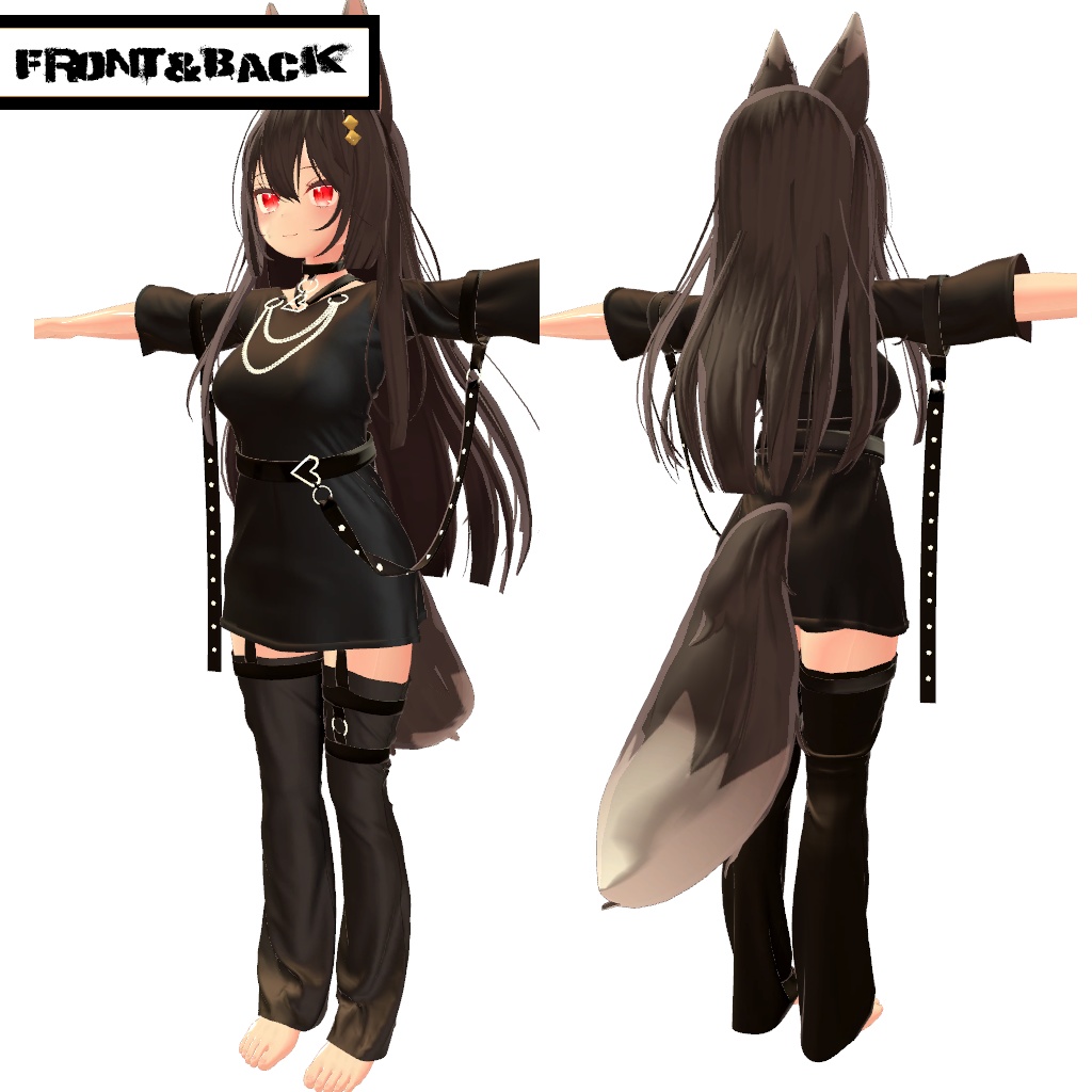 【ここあ用】普段着(Punk)