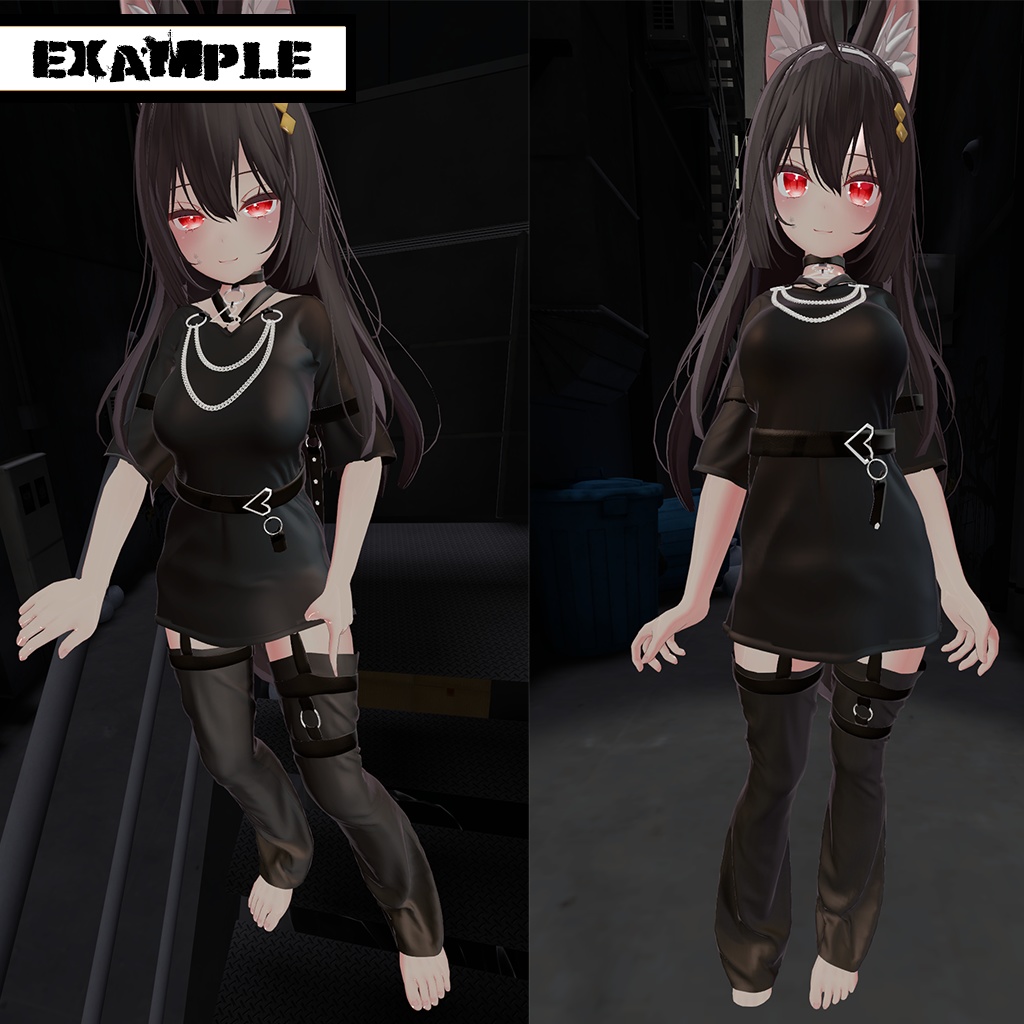 【ここあ用】普段着(Punk)