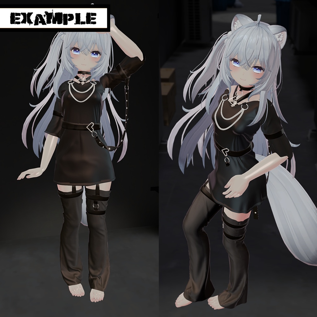 【狐雪用】普段着(Punk)