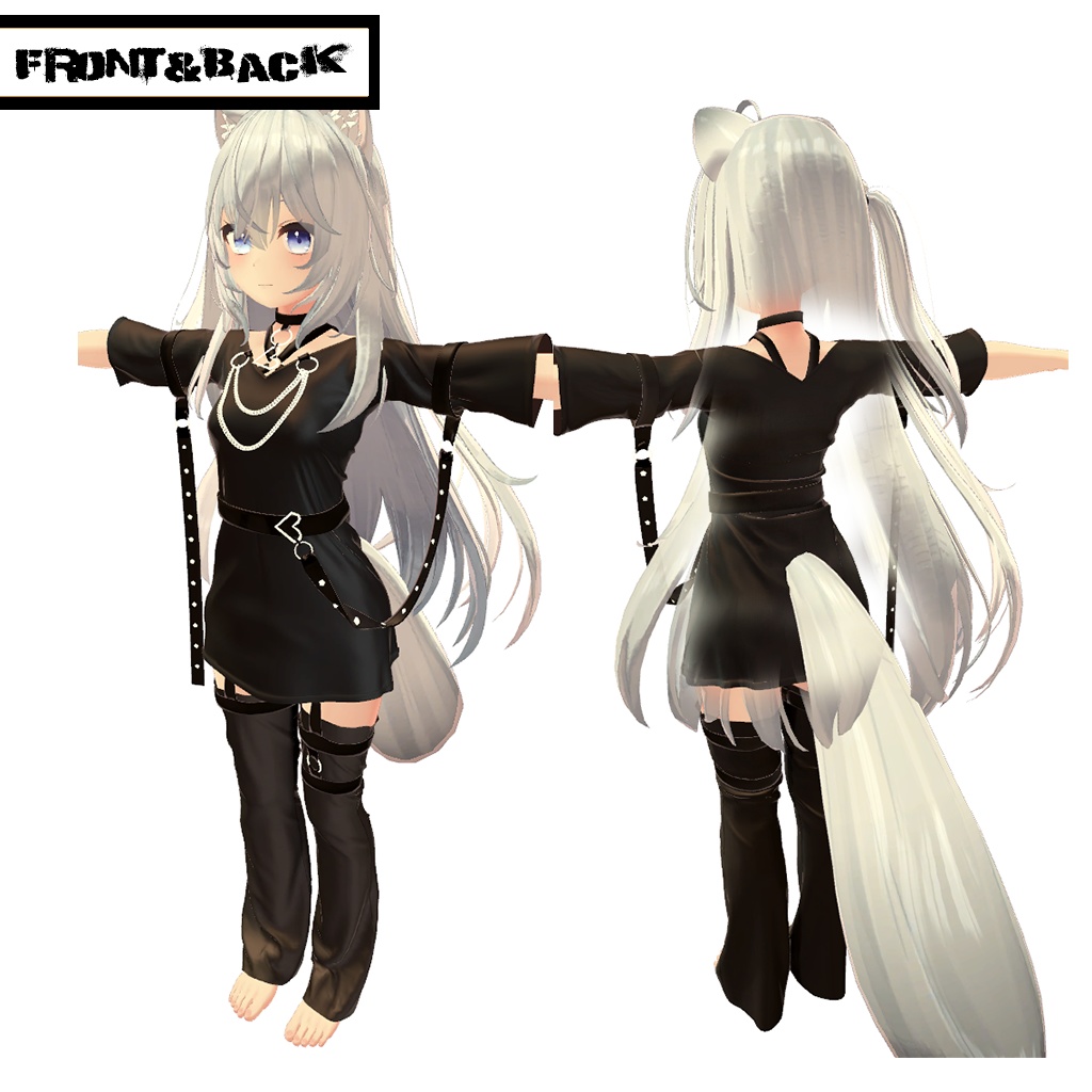 【狐雪用】普段着(Punk)