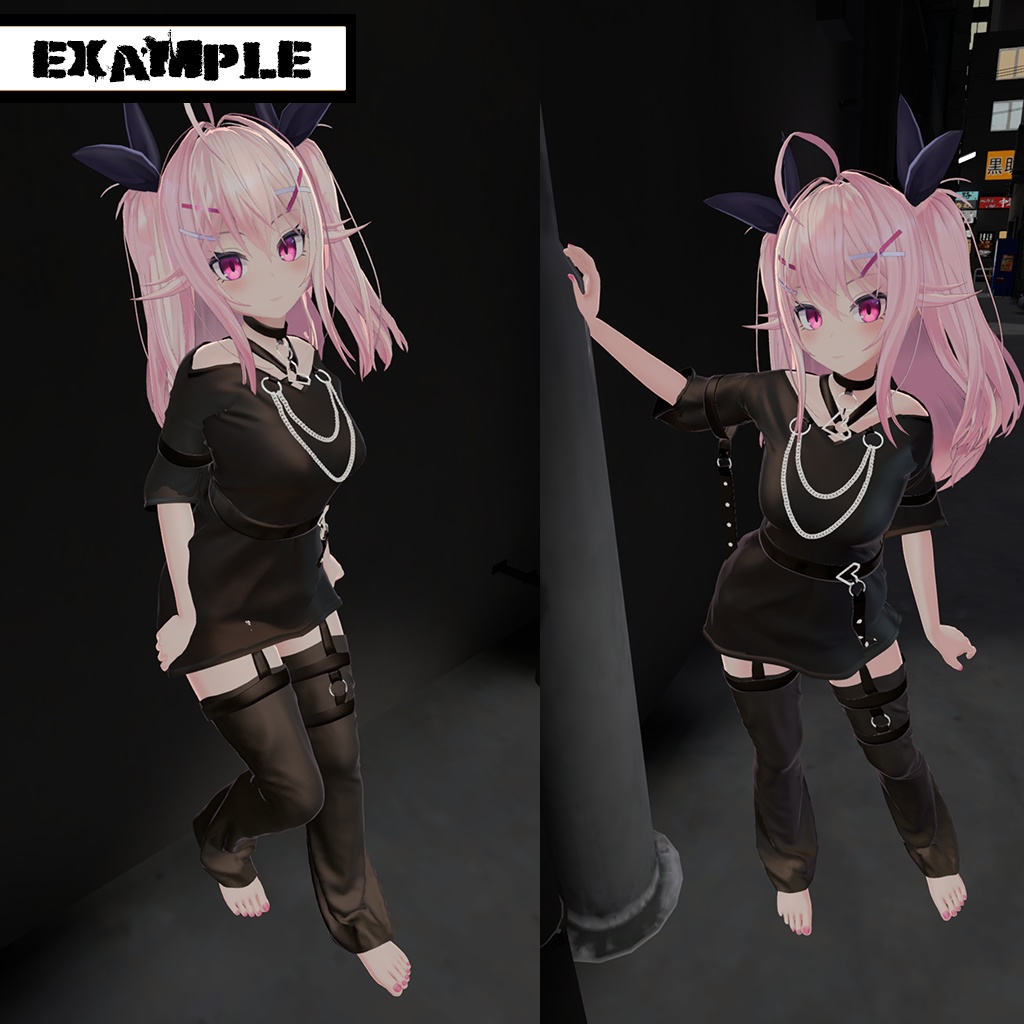 【イヨ用】普段着(Punk)