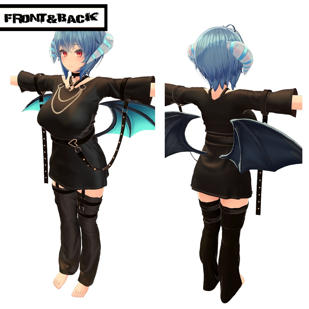 【イメリス用】普段着(Punk)