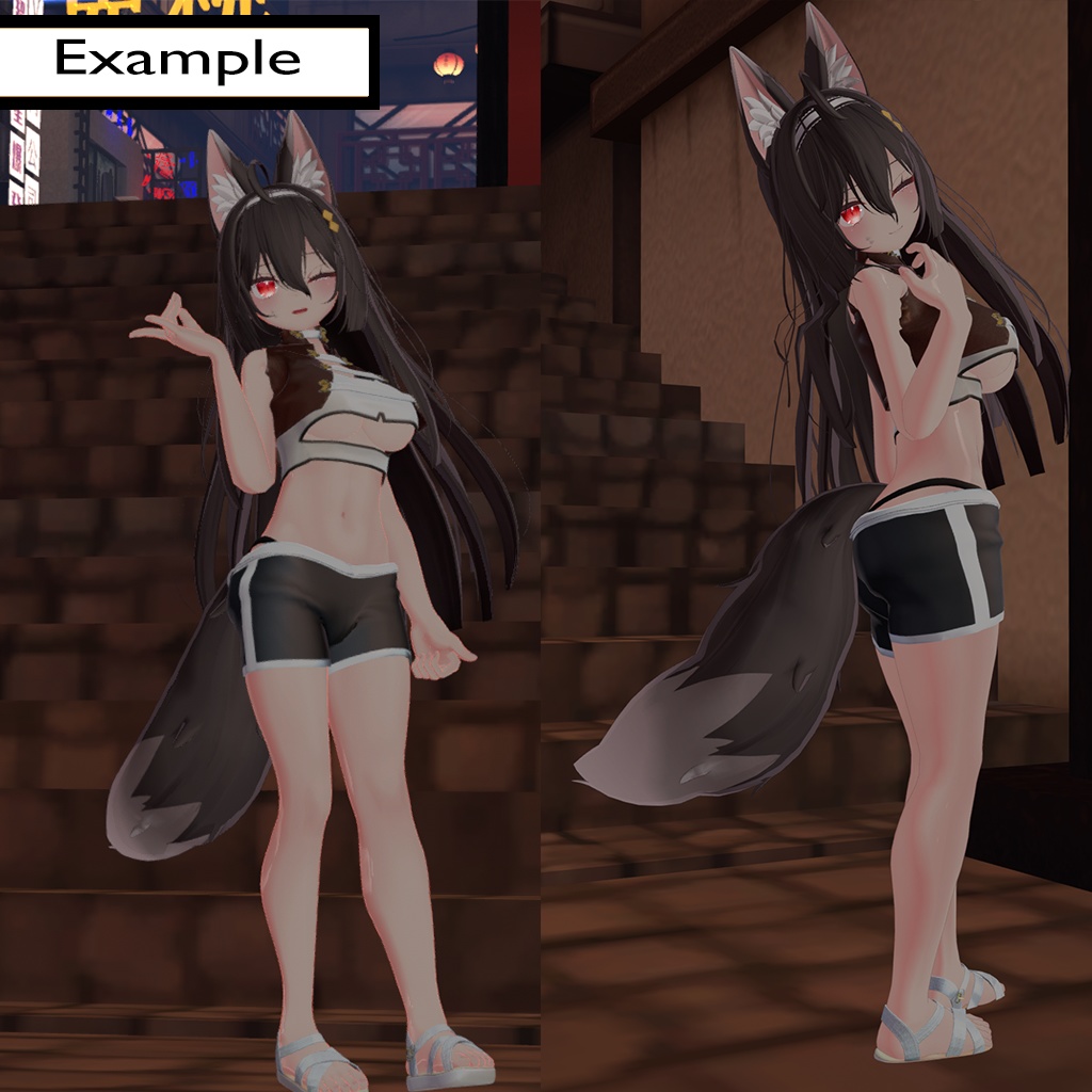 【ここあ/舞夜用】普段着(kowloon)