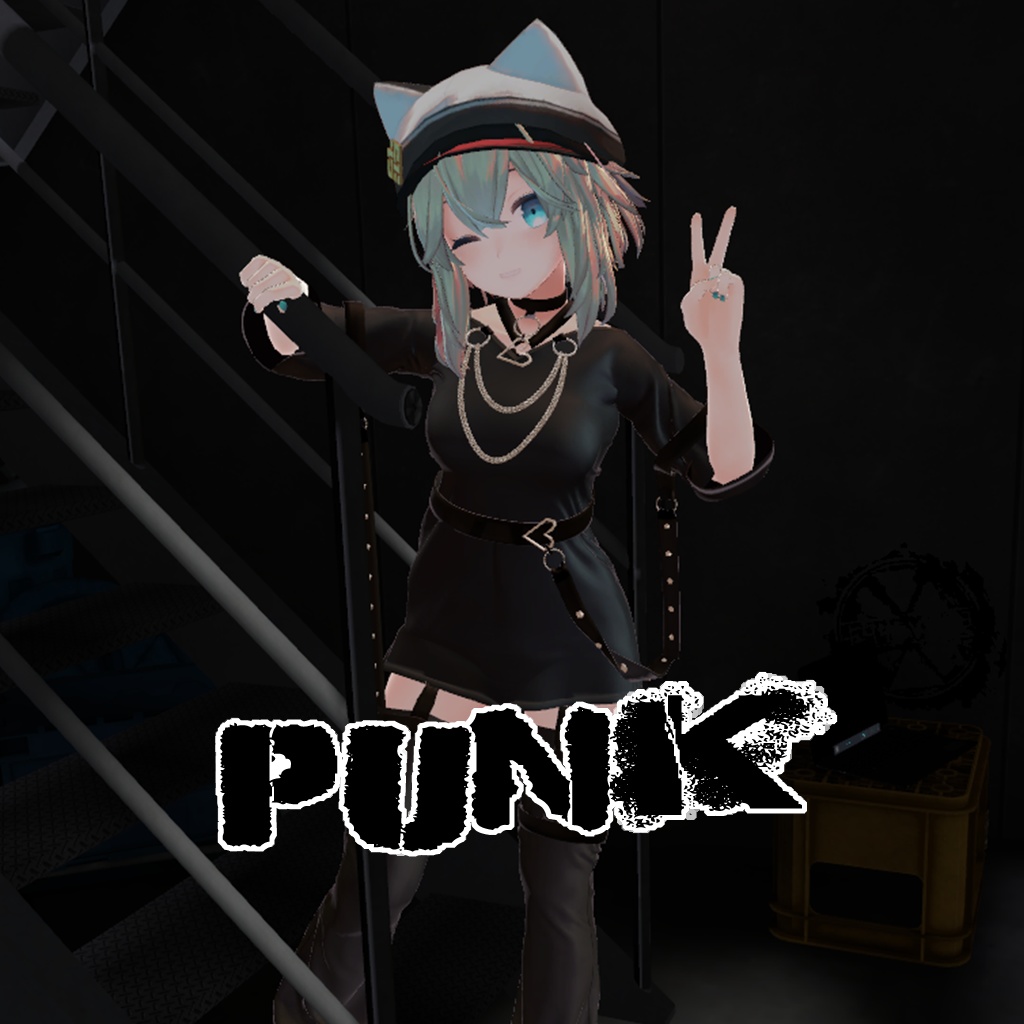 【メリノ用】普段着(punk)