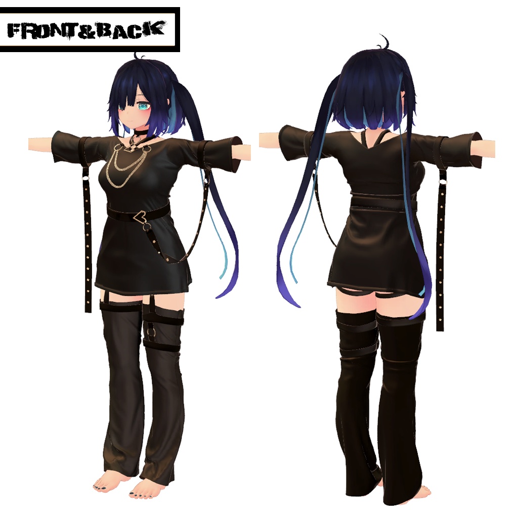 【ぐれーず(Glaze)用】普段着(punk)