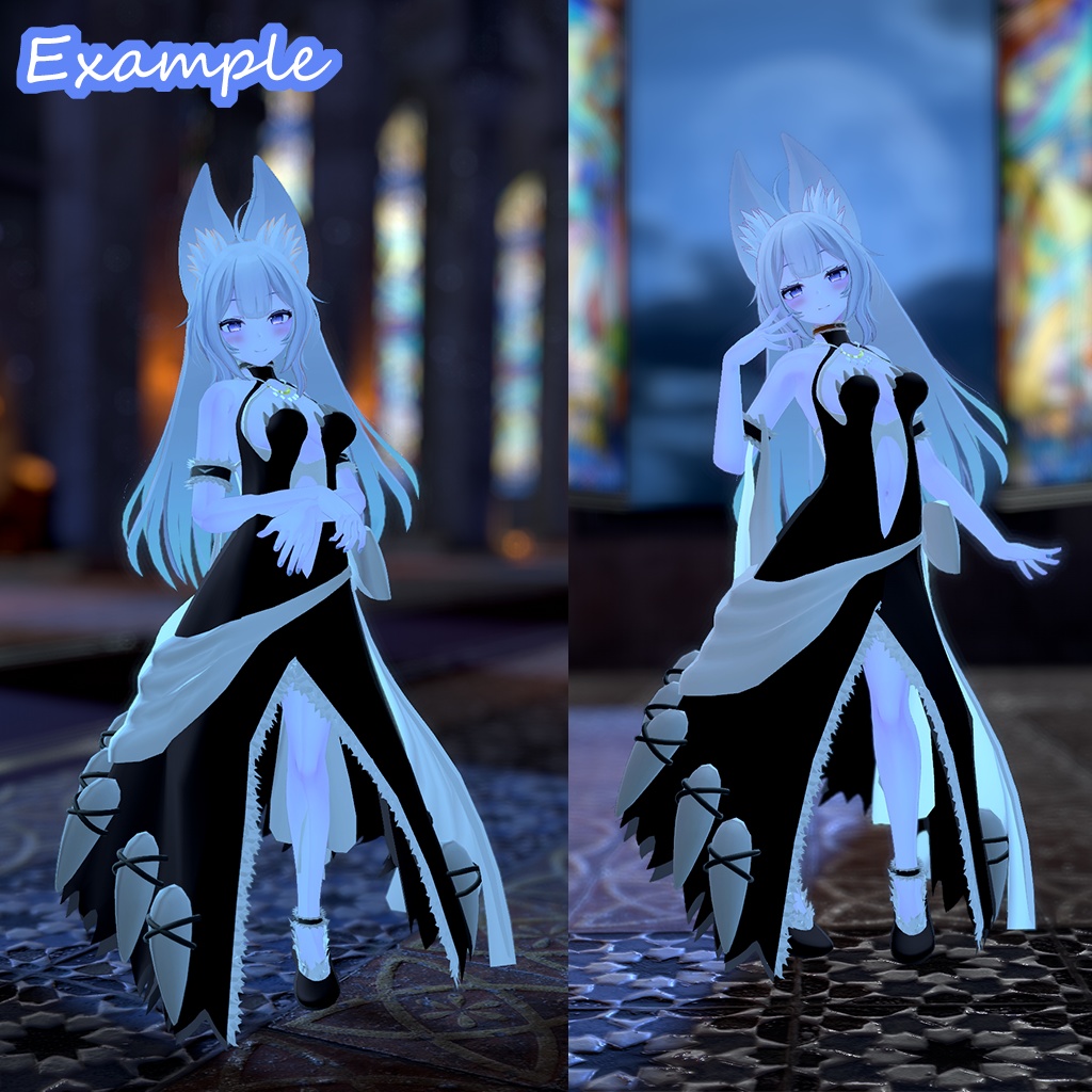 【ウルフェリア用】ドレス(MoonBear Dress)