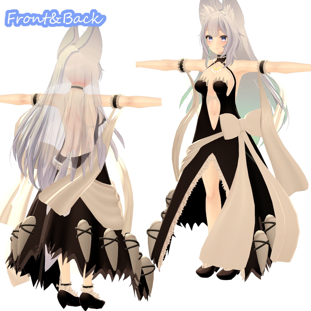 【ウルフェリア用】ドレス(MoonBear Dress)