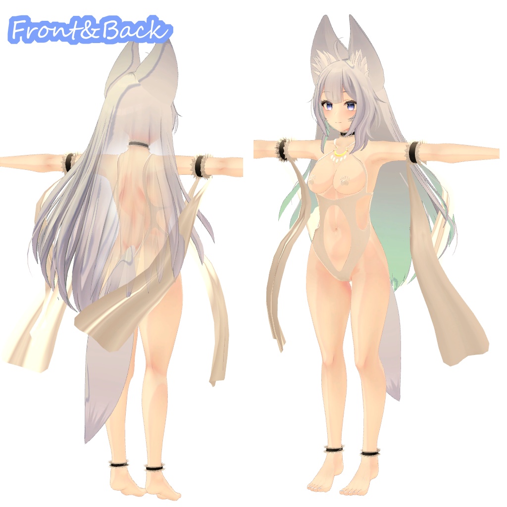 【ウルフェリア用】ドレス(MoonBear Dress)