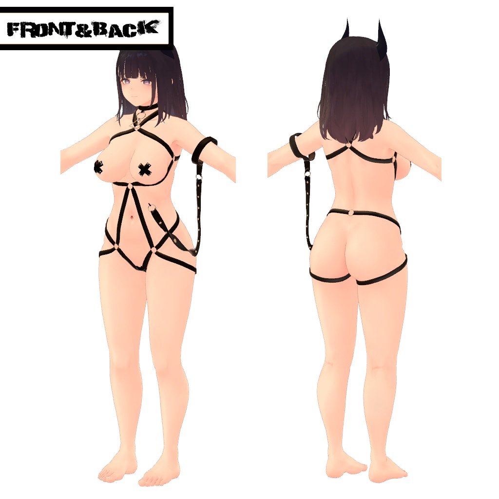 【くろなつ用】普段着(Punk) v1.2