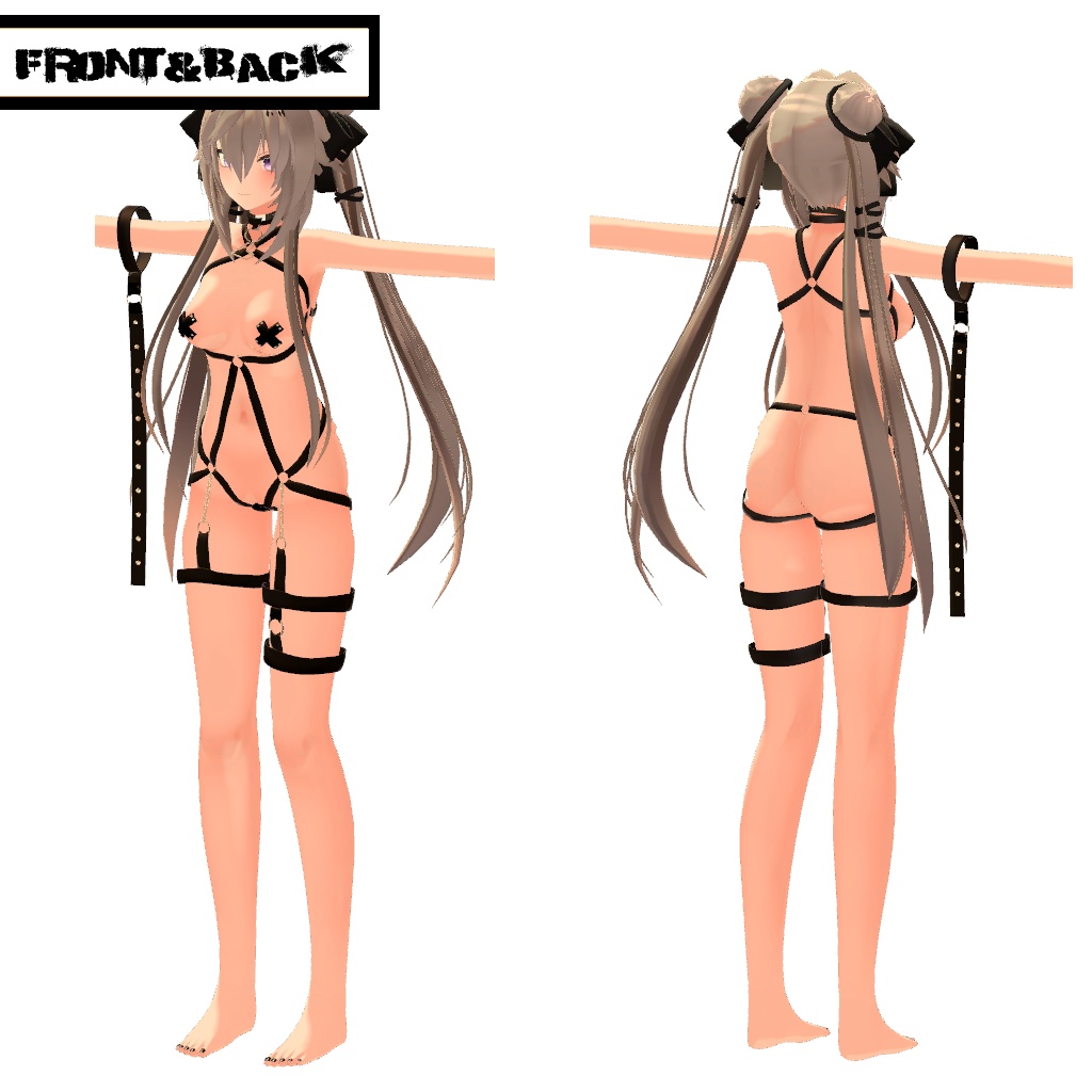 【リンフェイ用】普段着(Punk)