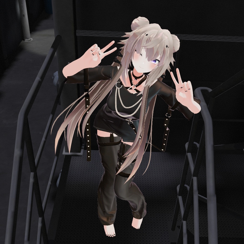 【リンフェイ用】普段着(Punk)