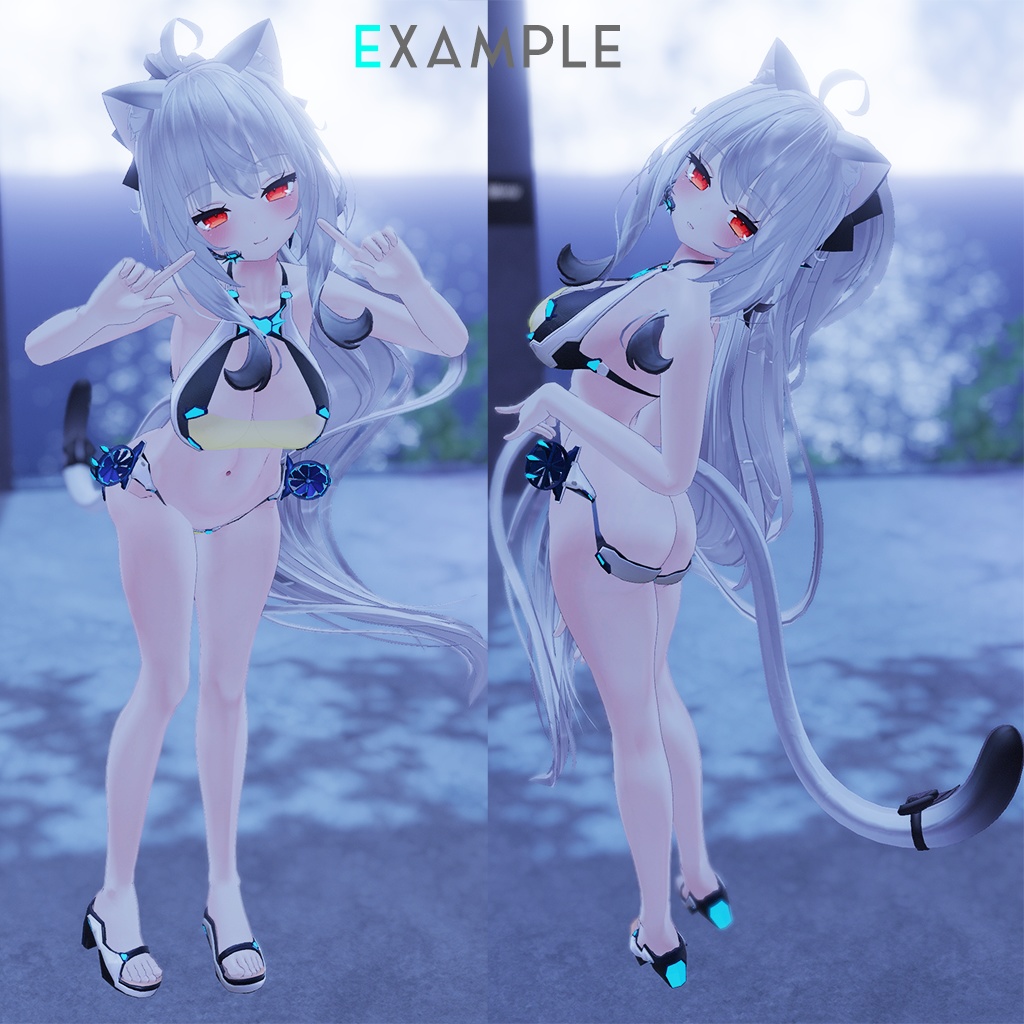 【舞夜用】Tech swimsuit