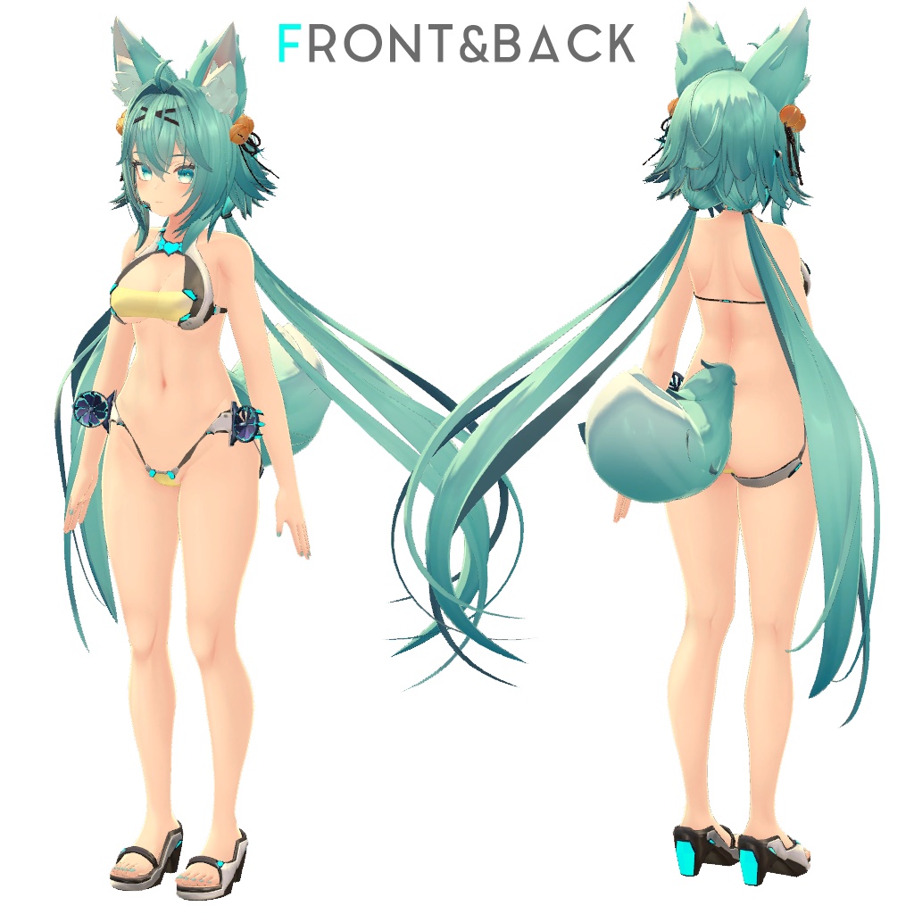 【竜胆用】Tech swimsuit