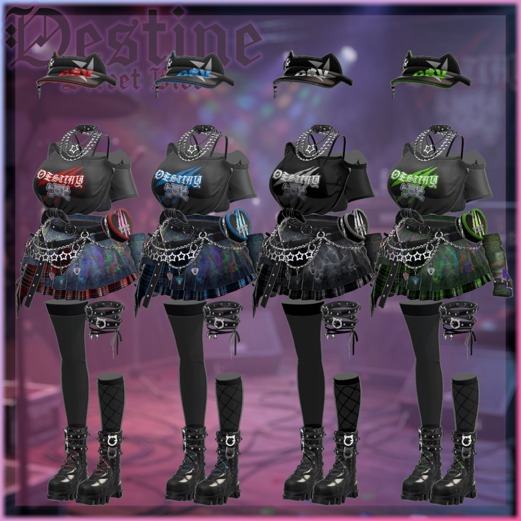 【VRC 衣装】Destine Street Vibe